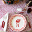 Red 5 Piece Place Setting