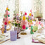 Set of 3 Pink Easter Trees with Eggs