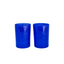 Pair of Hand Blown Glass Tumblers Cobalt Blue