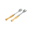 Nontron Wooden Branded Salad Servers