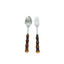 Panda Dark Bamboo Serving Set