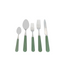 Asparagus Green 5 piece Place setting