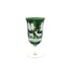 Green Stag Crystal Wine Glass